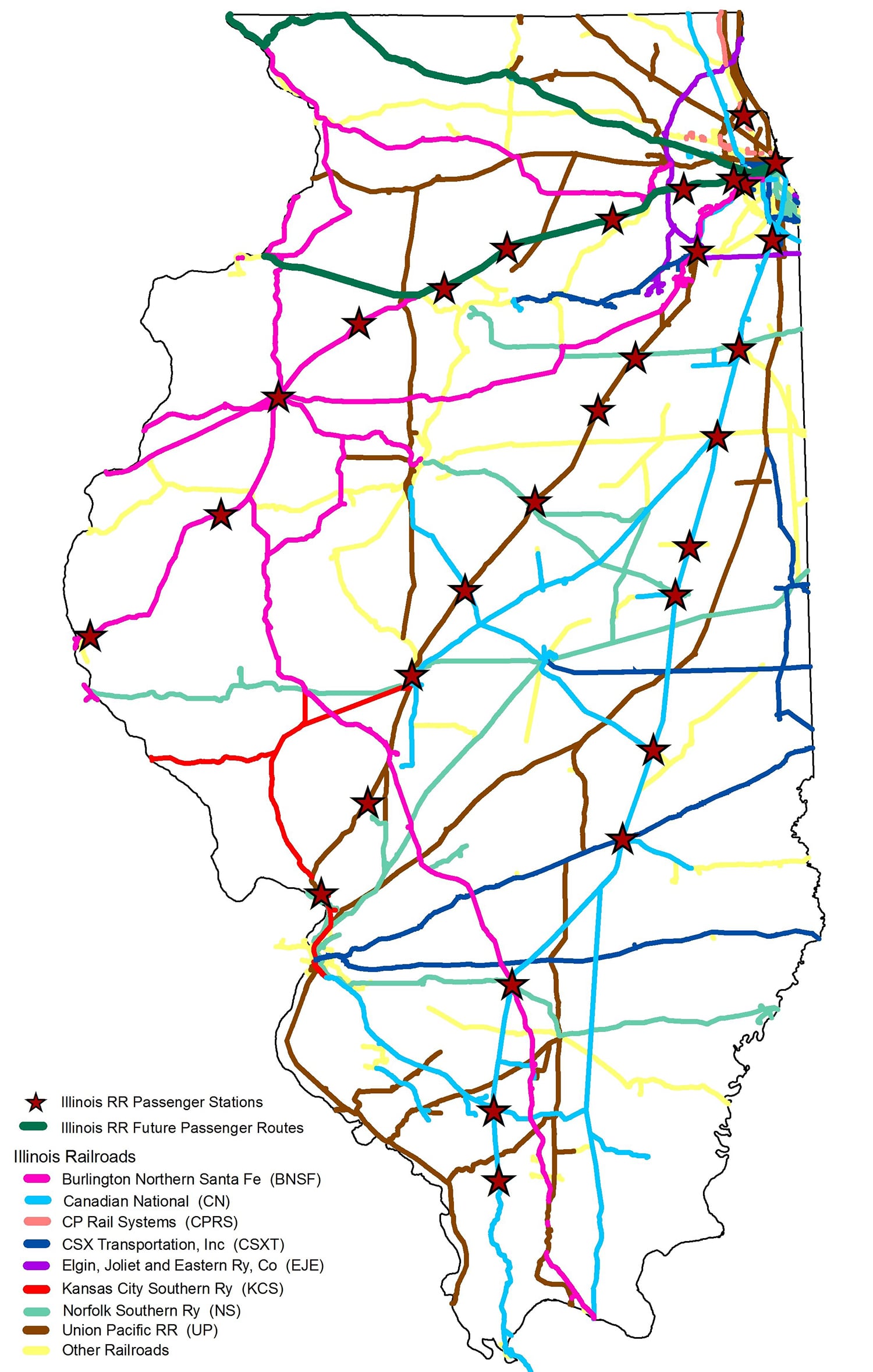 Rail System Map